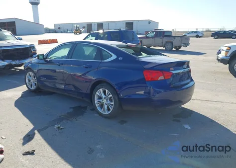 2014 Chevrolet Impala 2Lt из США, поврежденный, VIN 1G1125S31EU132518
